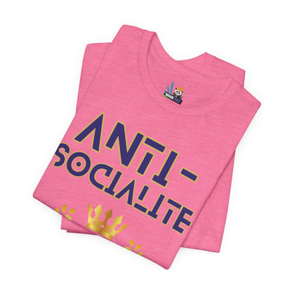 Anti-Socialite VIP Club Unisex Short Sleeve Tee