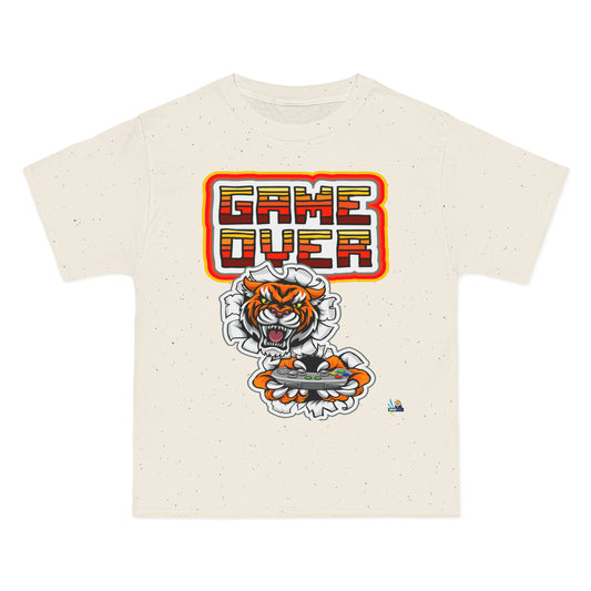 Game Over Tiger Edition Heavyweight Unisex Gaming Tee