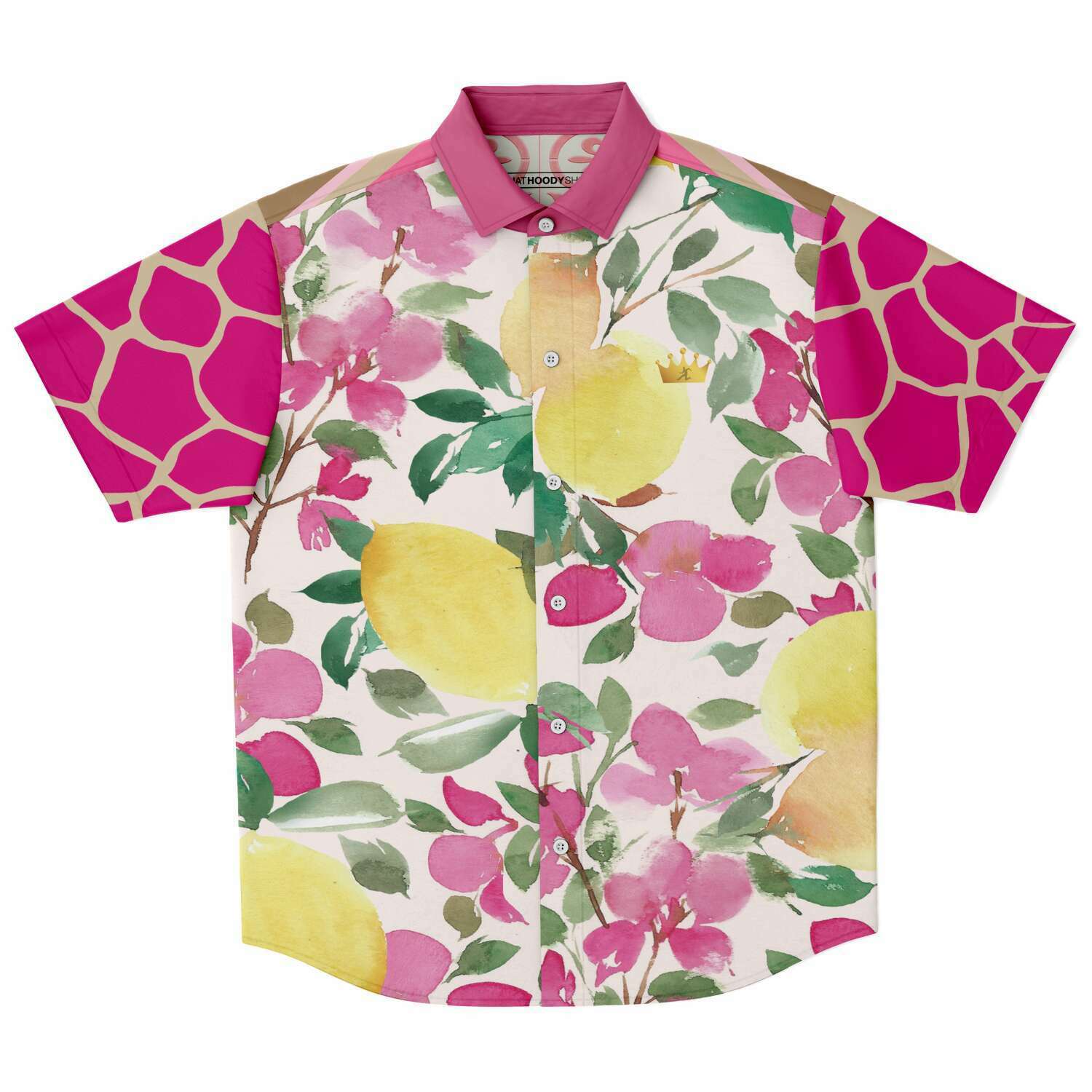 Pink Lemonade S/S Button Down Shirt