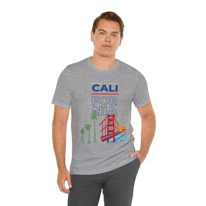 California Bay Area Unisex Short Sleeve Tee