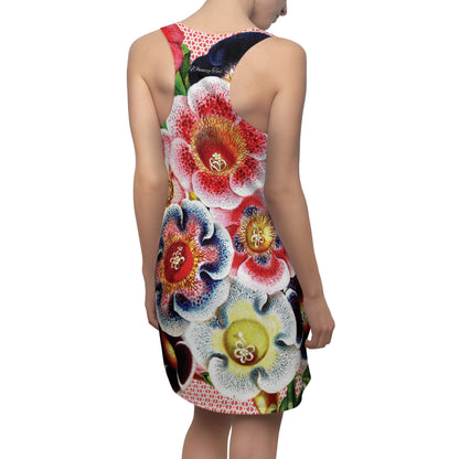 The Papaver Vintage Floral Racerback Dress