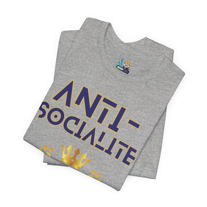 Anti-Socialite VIP Club Unisex Short Sleeve Tee