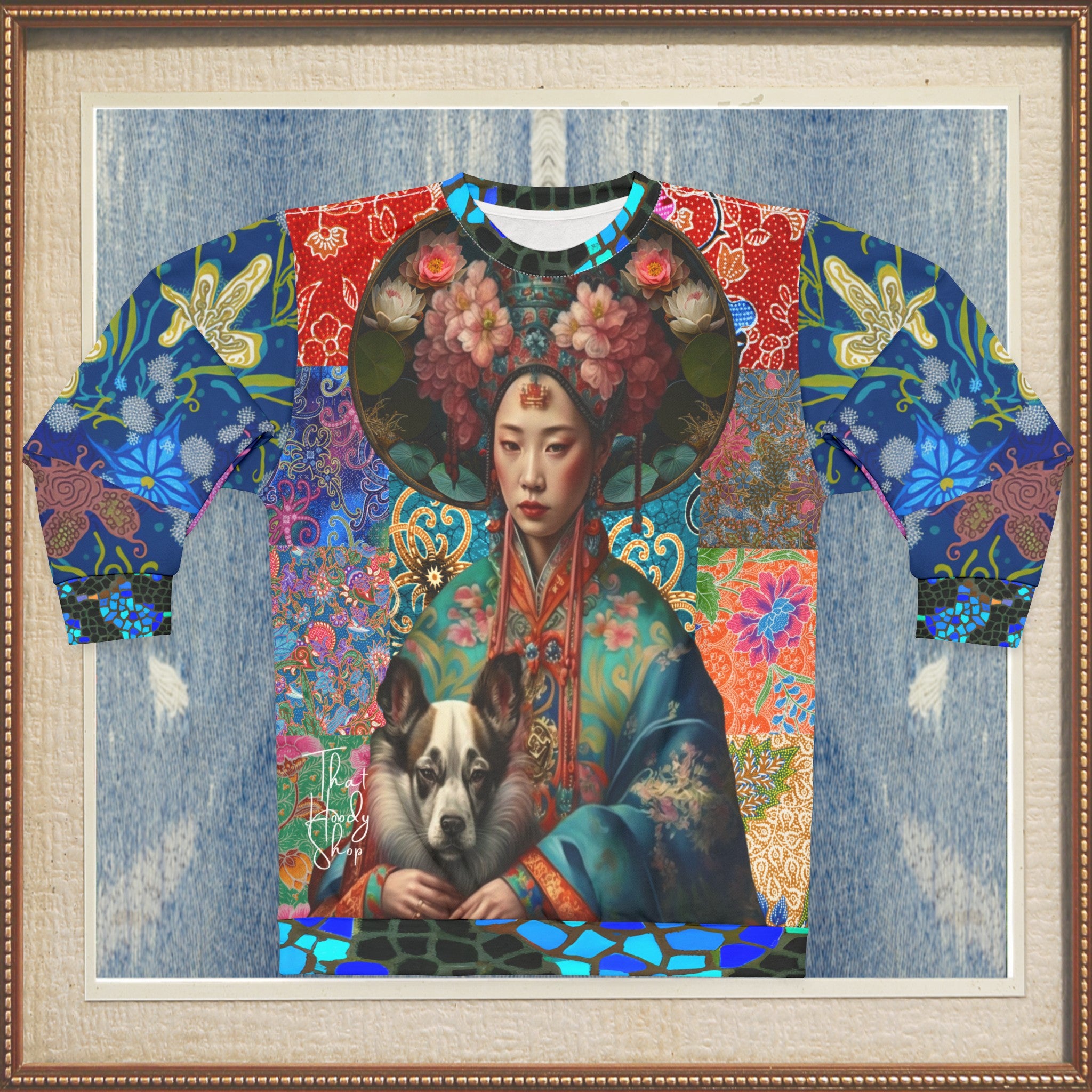 Princess Ming-Ming and Dog Unisex Sweatshirt