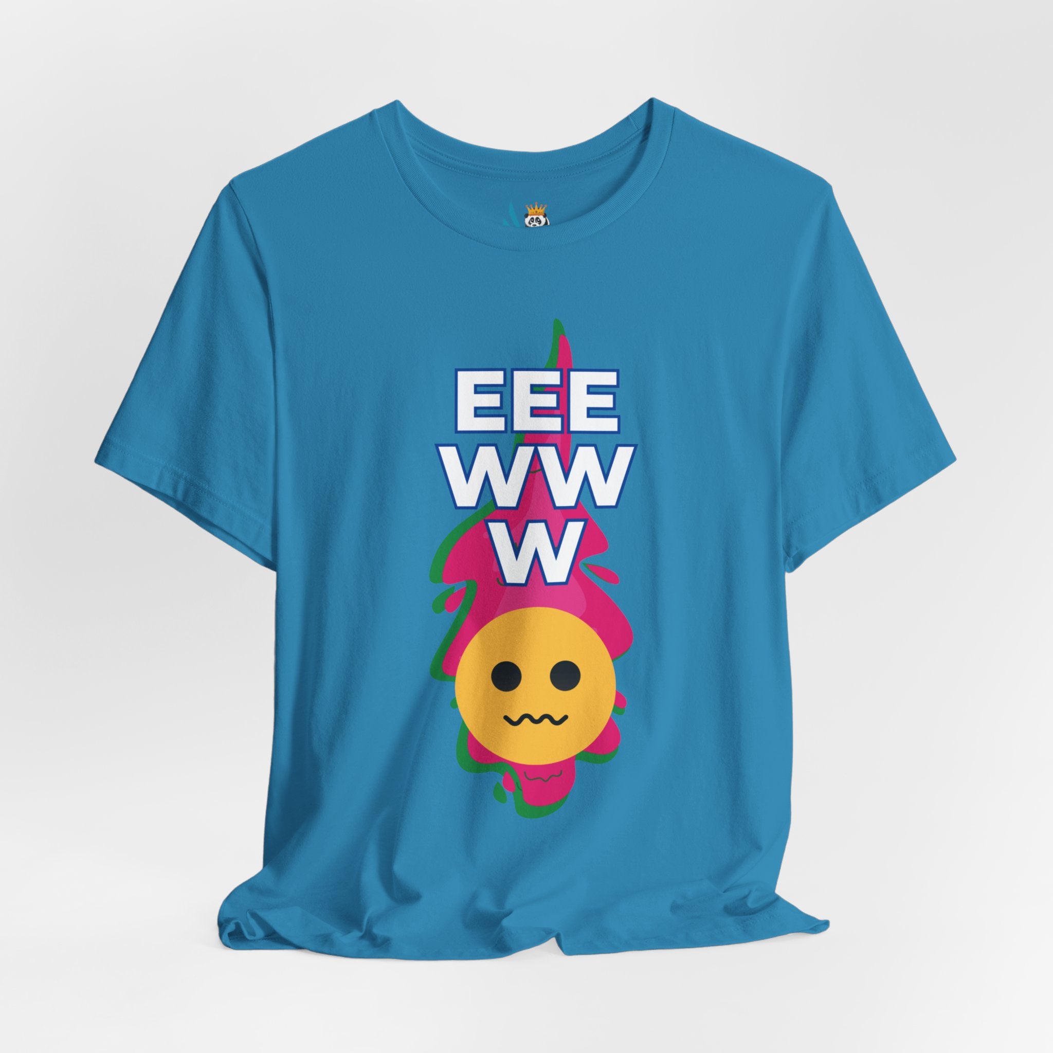 Eeewww Yuck Face Emoji Unisex Short Sleeve Tee