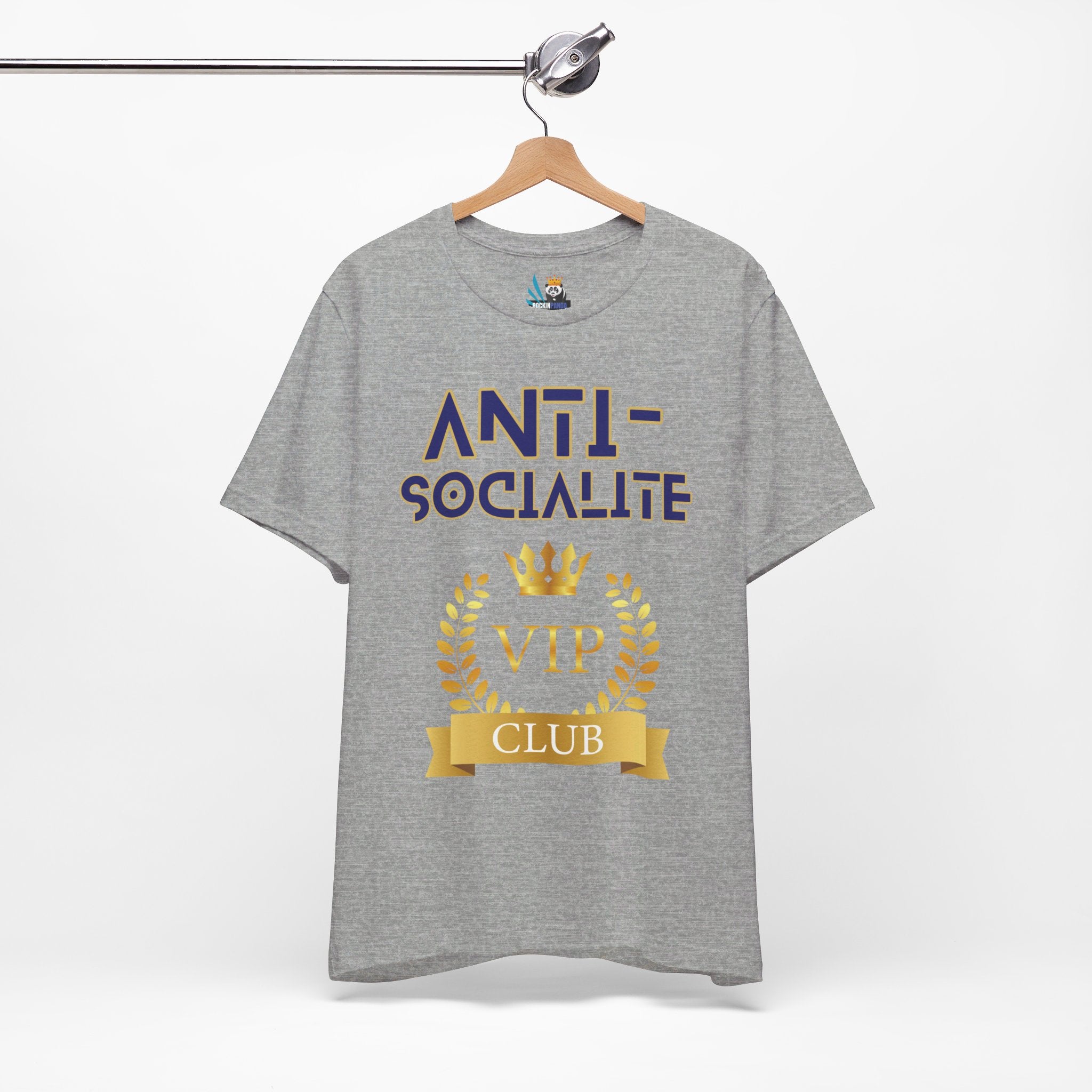 Anti-Socialite VIP Club Unisex Short Sleeve Tee