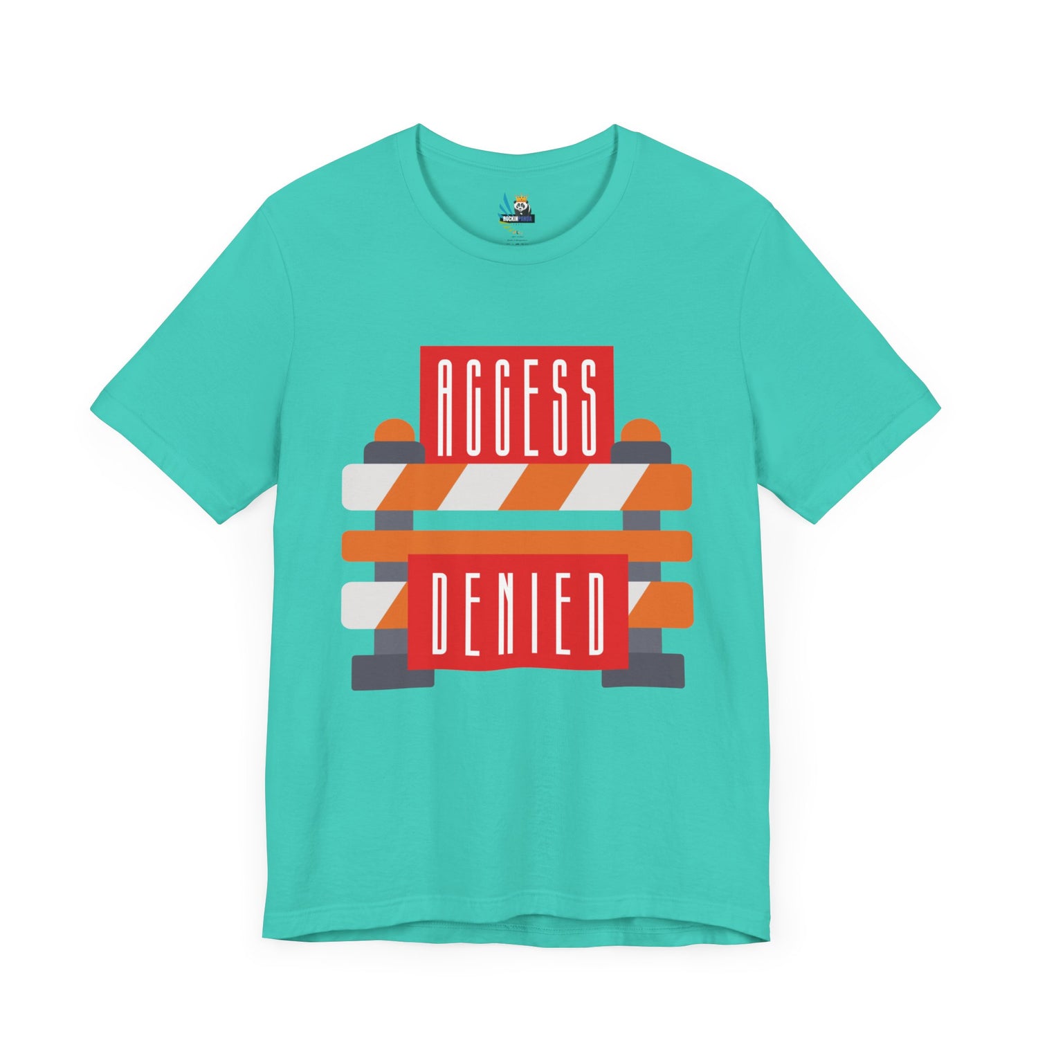 Access Denied - Road Closure Unisex Short Sleeve Tee