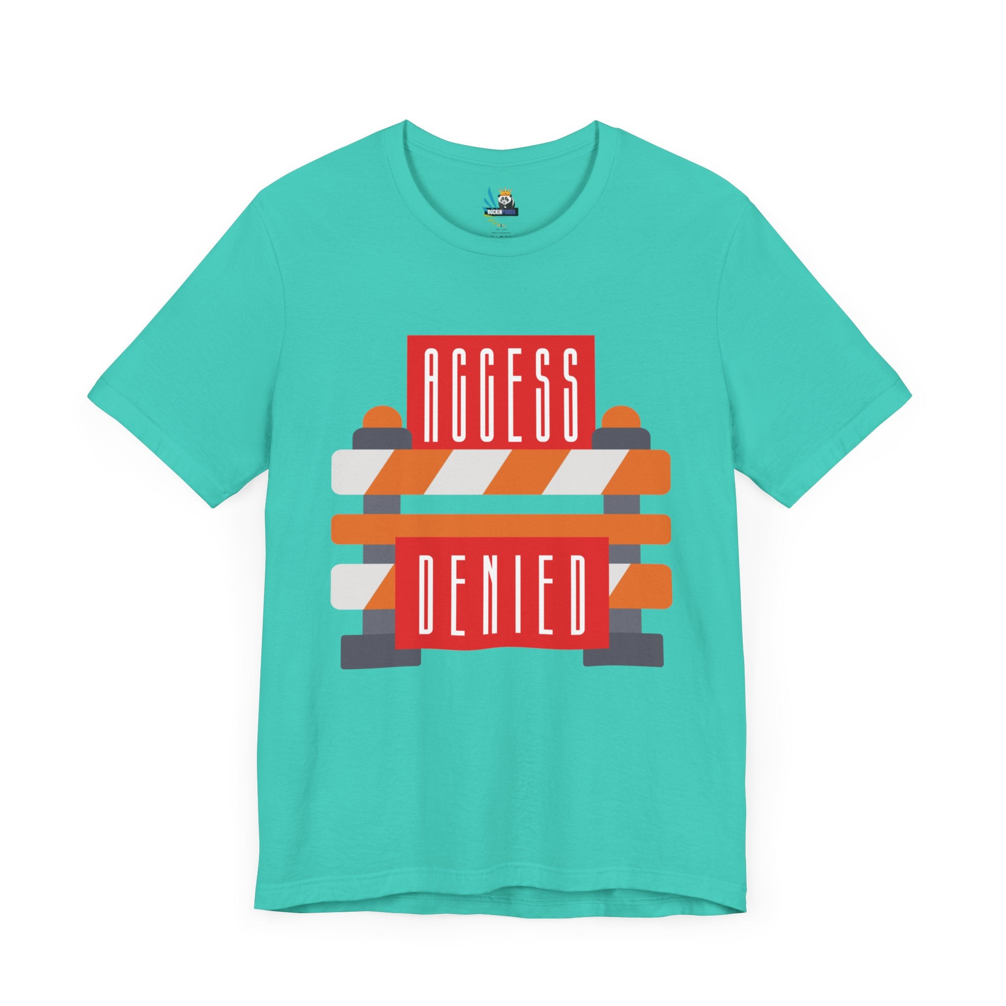 Access Denied - Road Closure Unisex Short Sleeve Tee