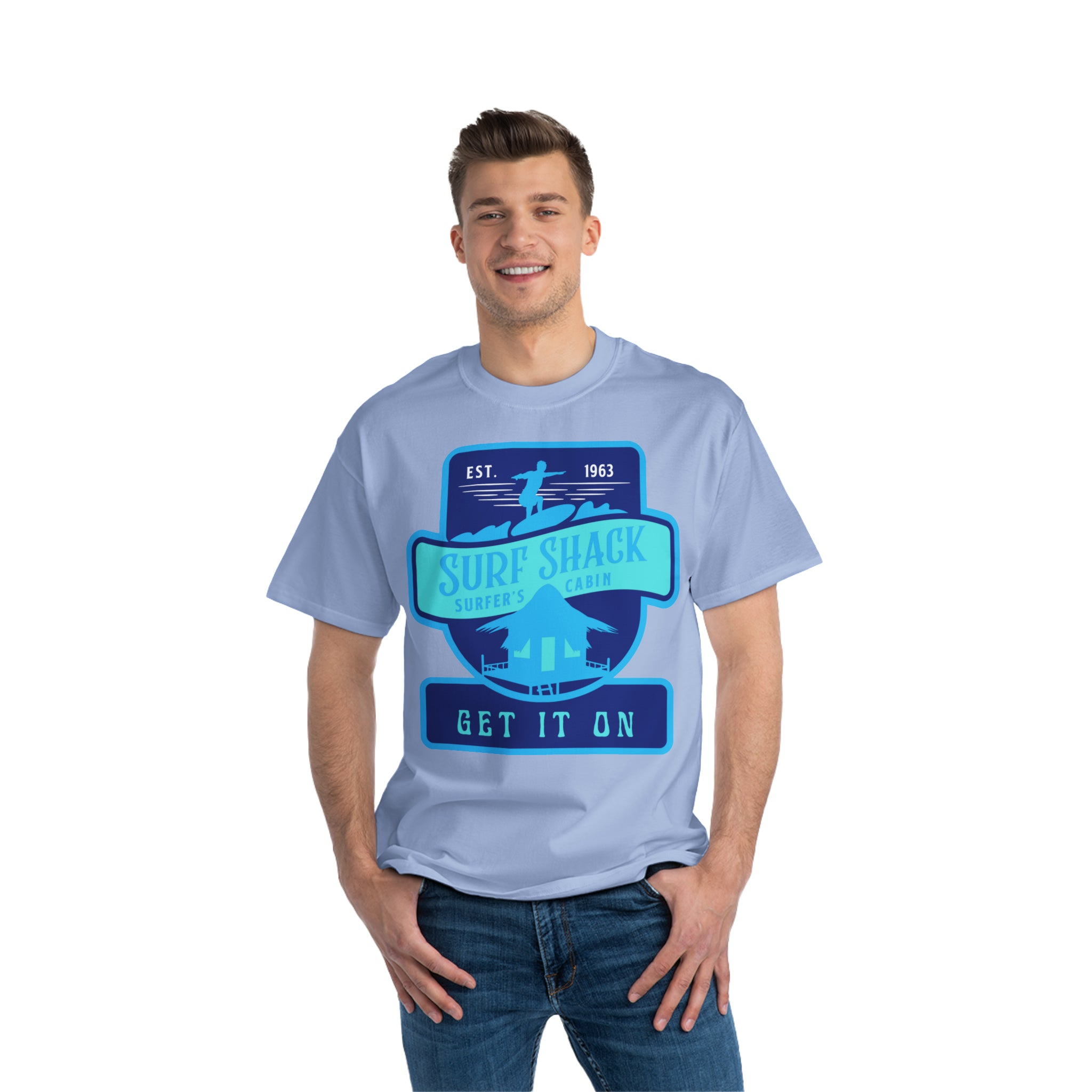 Surf Shack Get It On Unisex Heavyweight Tee