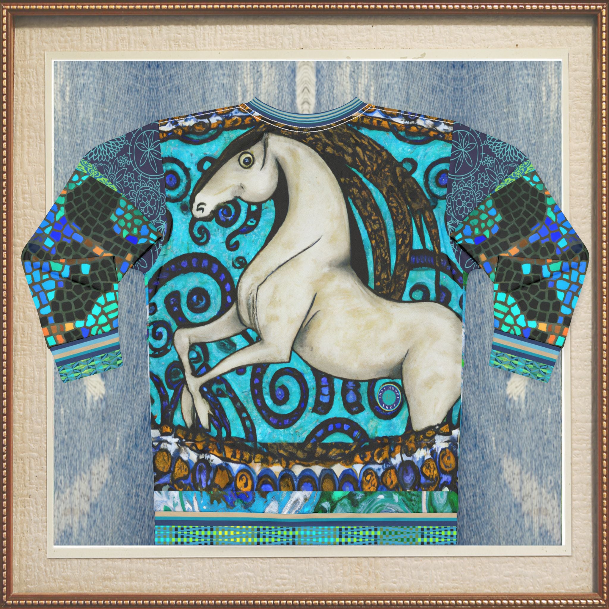 Sudadera unisex Lance Horsey Pop Art