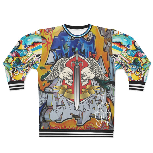Valkyrie Graffiti Unisex Sweatshirt