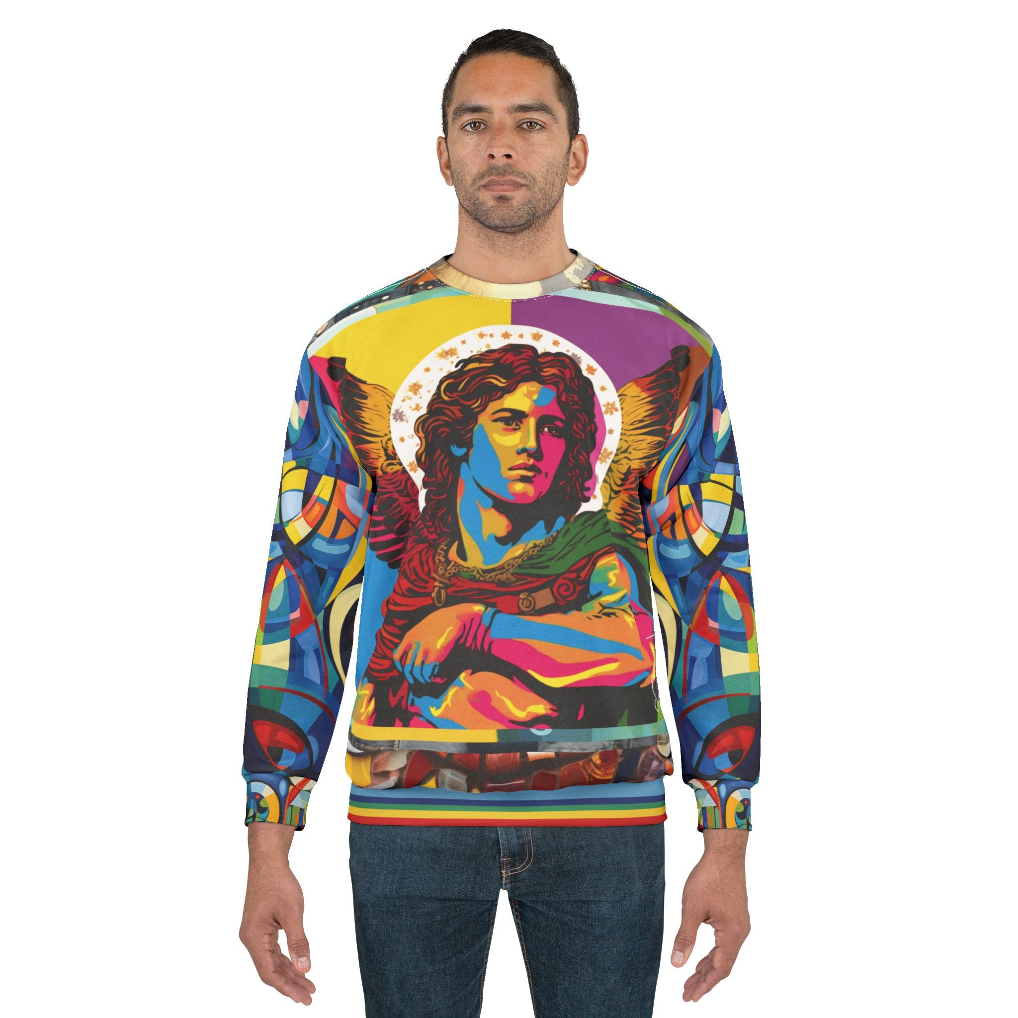 Watch Over Me - Archangel Jophiel Unisex Sweatshirt (Gold Label)