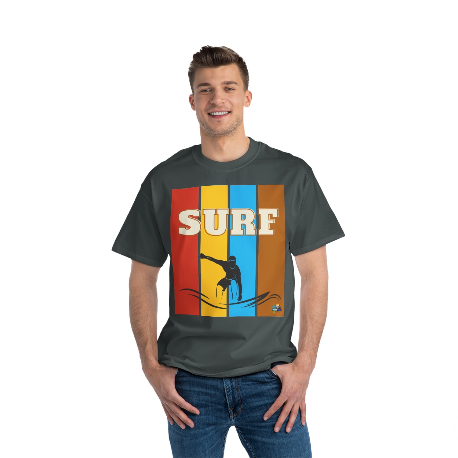 Surf is Life Surfer Boy Edition Unisex Heavyweight Tee