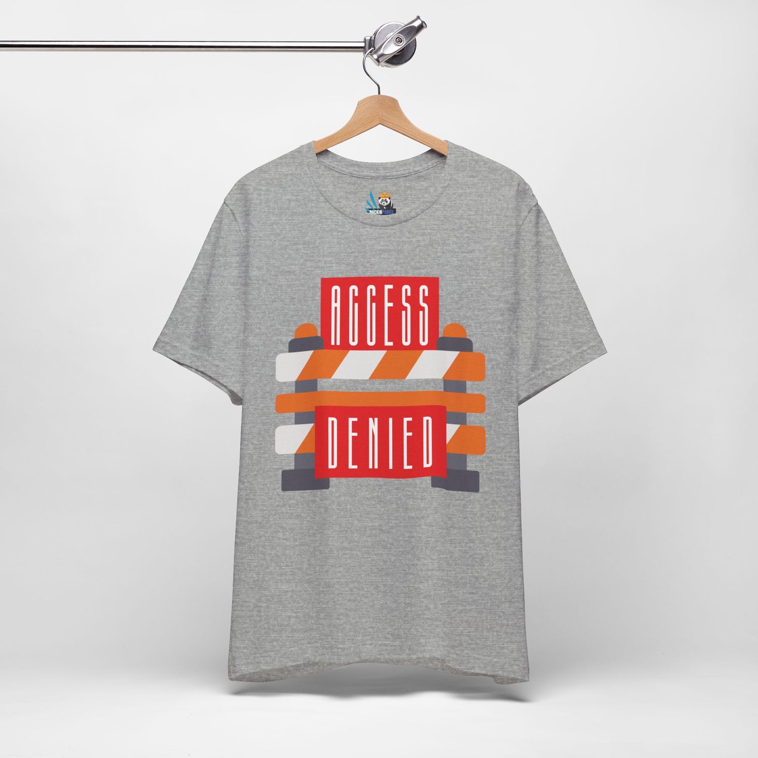 Access Denied - Road Closure Unisex Short Sleeve Tee