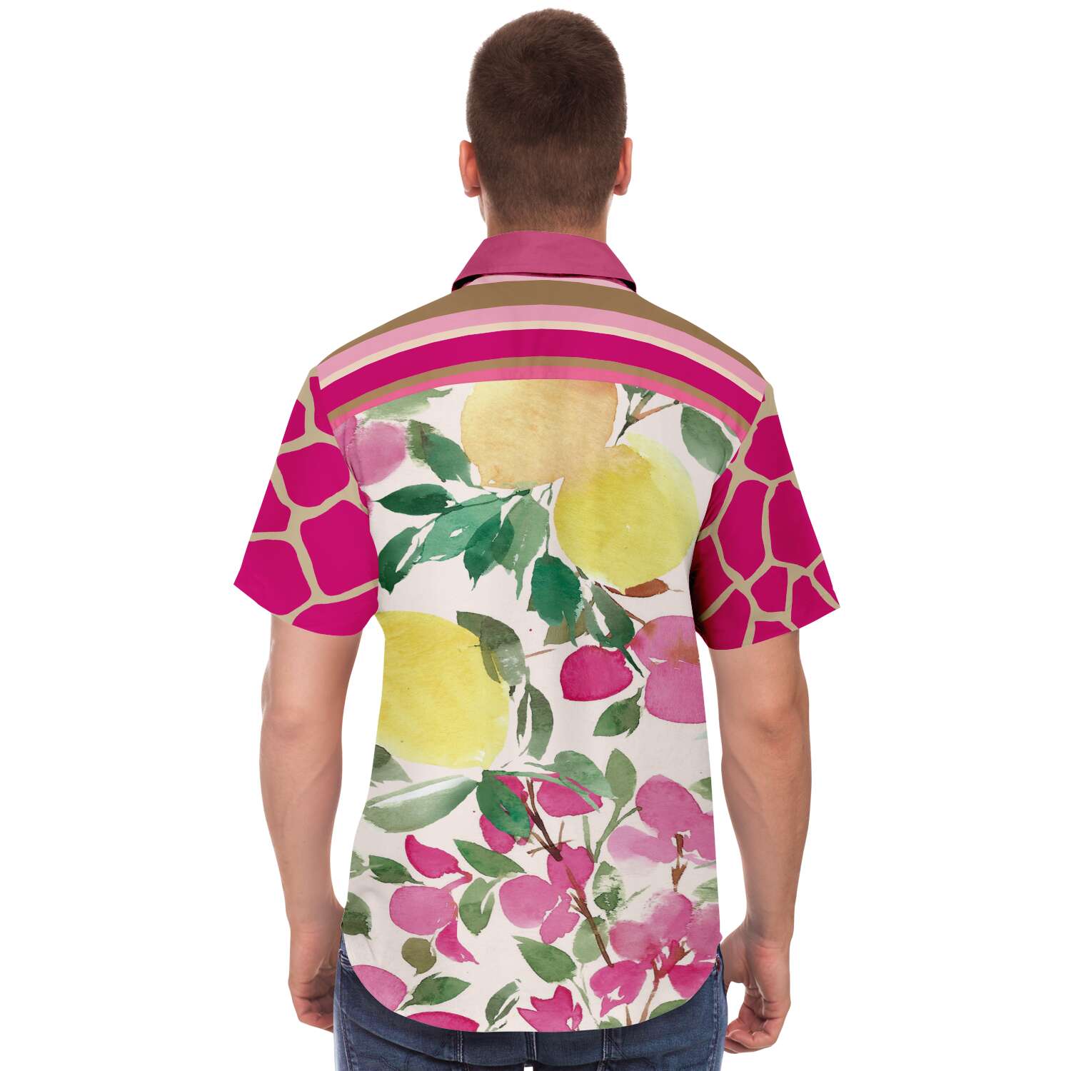 Pink Lemonade S/S Button Down Shirt