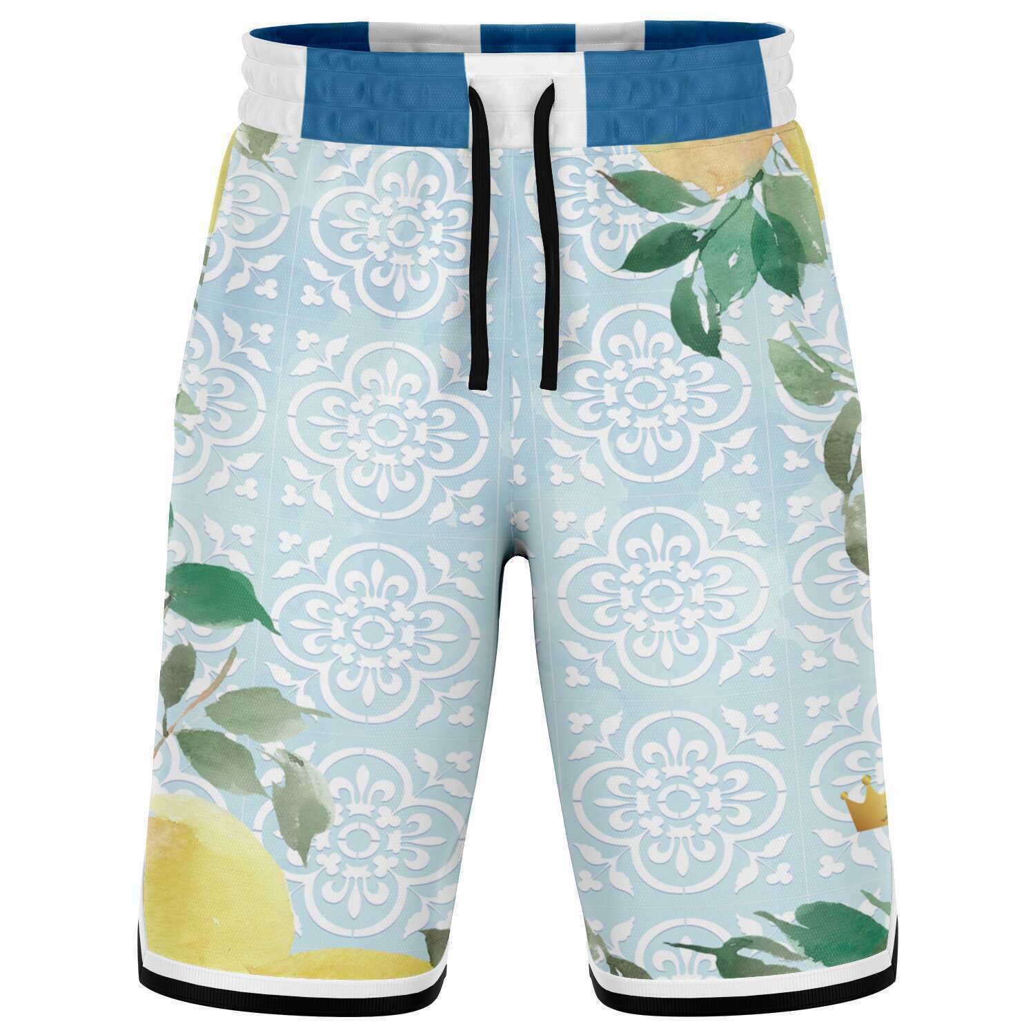 Santorini Tile Basketball Shorts