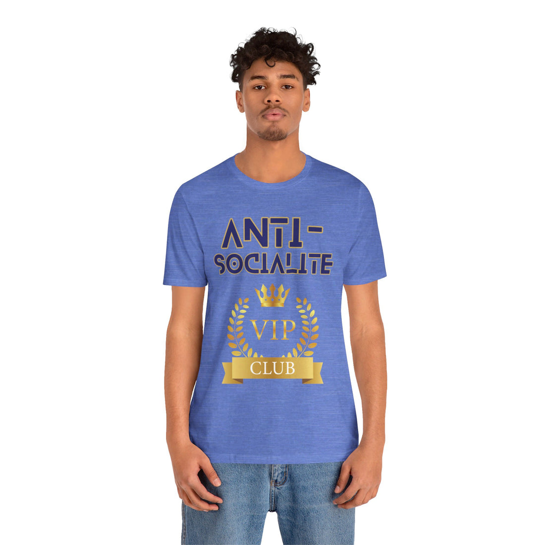 Anti-Socialite VIP Club Unisex Short Sleeve Tee