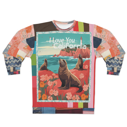 Te amo California - Sudadera unisex Pigeon Point Norcal Sea Lions