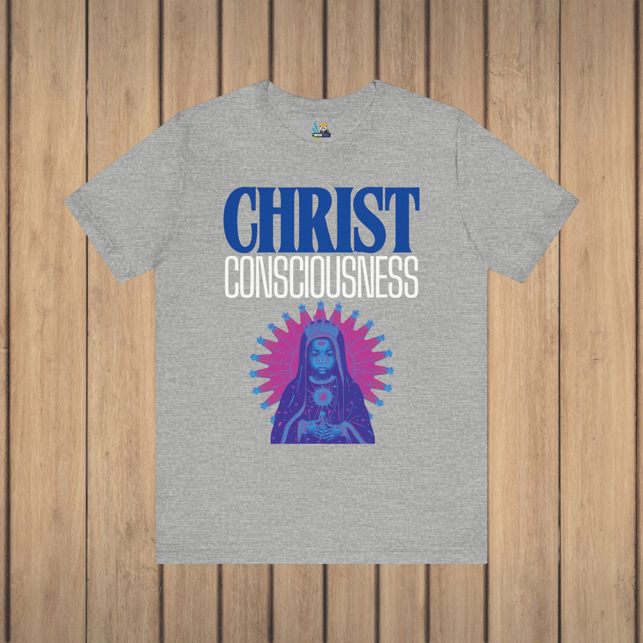 Christ Consciousness - Black Baby Jesus Unisex Short Sleeve Tee