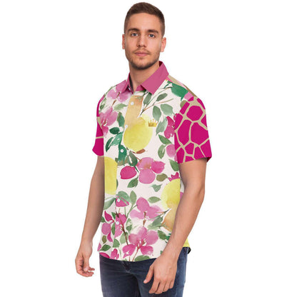 Pink Lemonade S/S Button Down Shirt