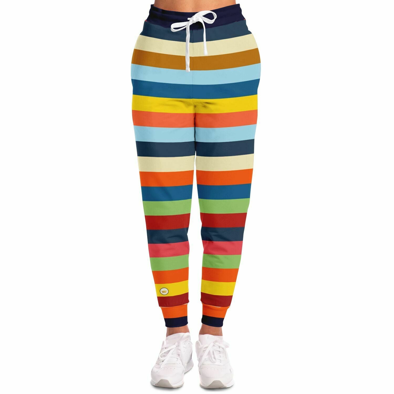 Joggers Vasona Rugby Stripe de poliéster ecológico 