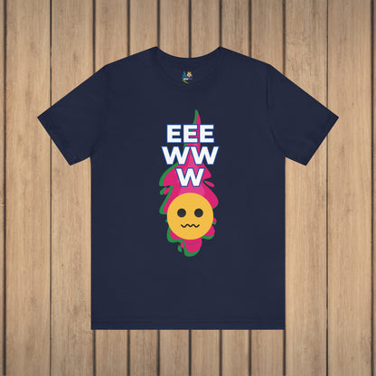 Eeewww Yuck Face Emoji Unisex Short Sleeve Tee