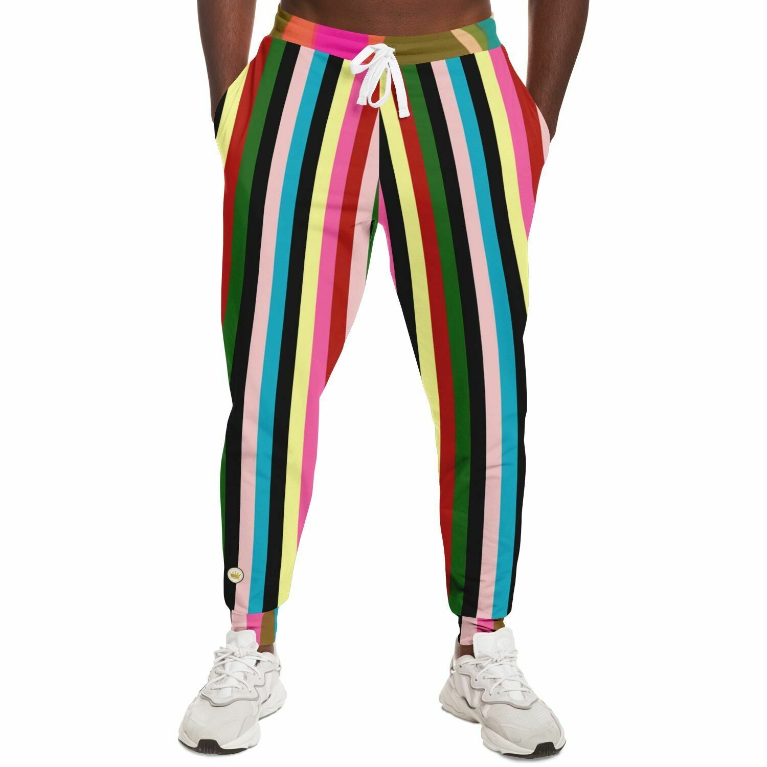 Joggers unisex de poliéster ecológico Stripes 4 Life 