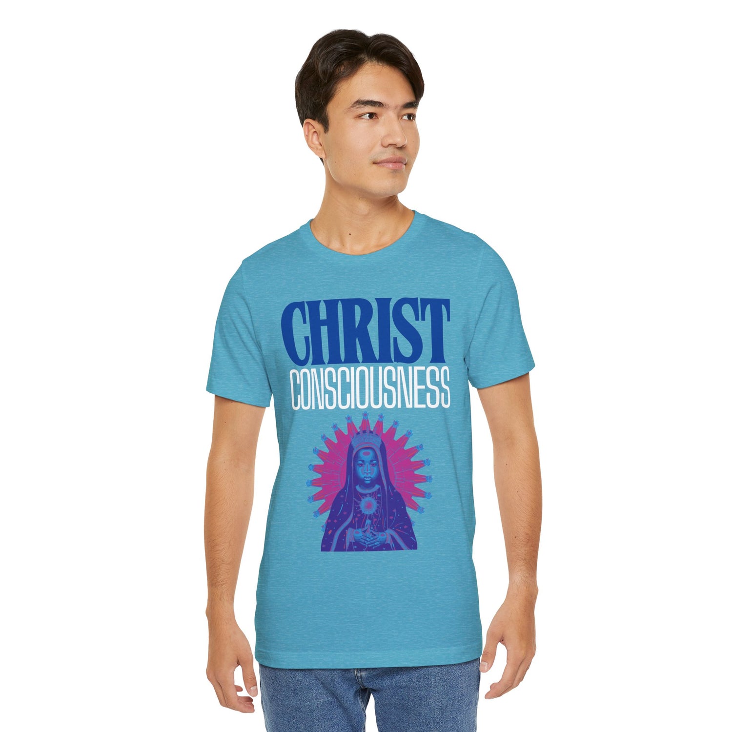 Christ Consciousness - Black Baby Jesus Unisex Short Sleeve Tee