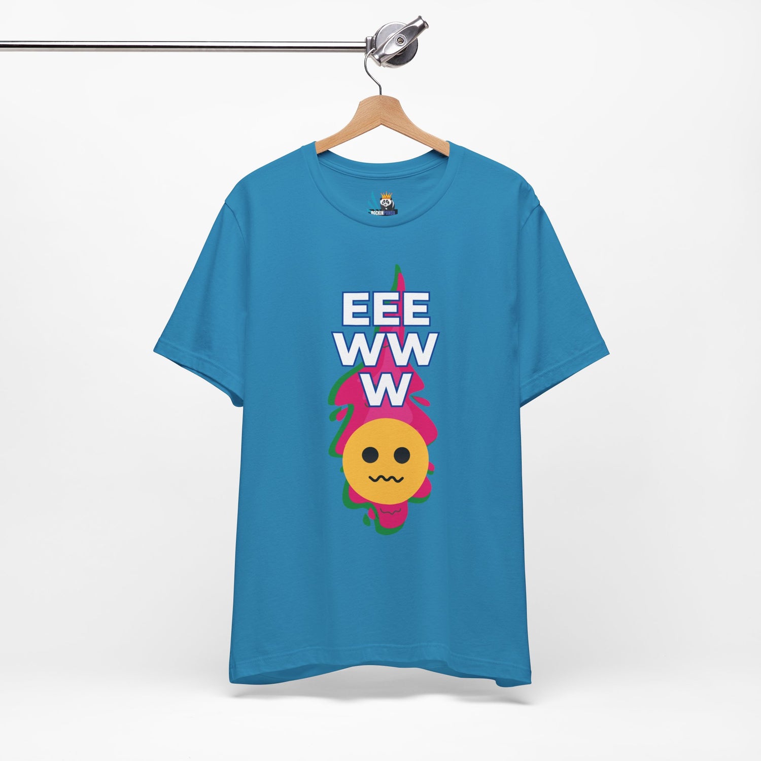 Eeewww Yuck Face Emoji Unisex Short Sleeve Tee