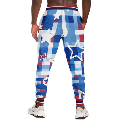 Día de la Independencia Starstruck 86 USA Eco-Poly Joggers unisex 