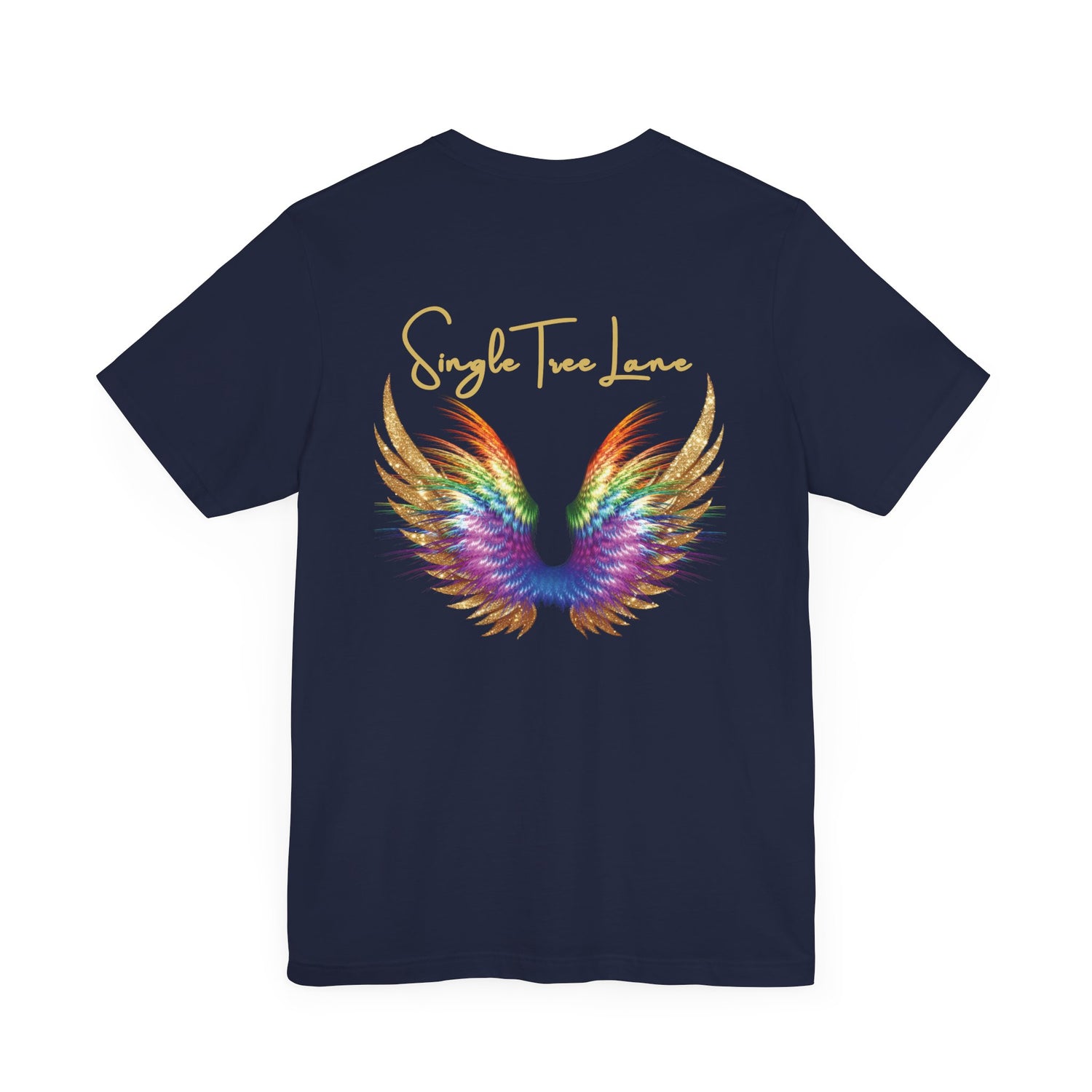 I am Love Angel Wings Short Sleeve Tee