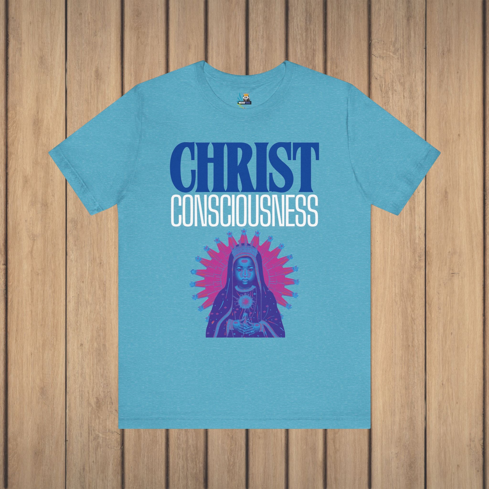 Christ Consciousness - Black Baby Jesus Unisex Short Sleeve Tee