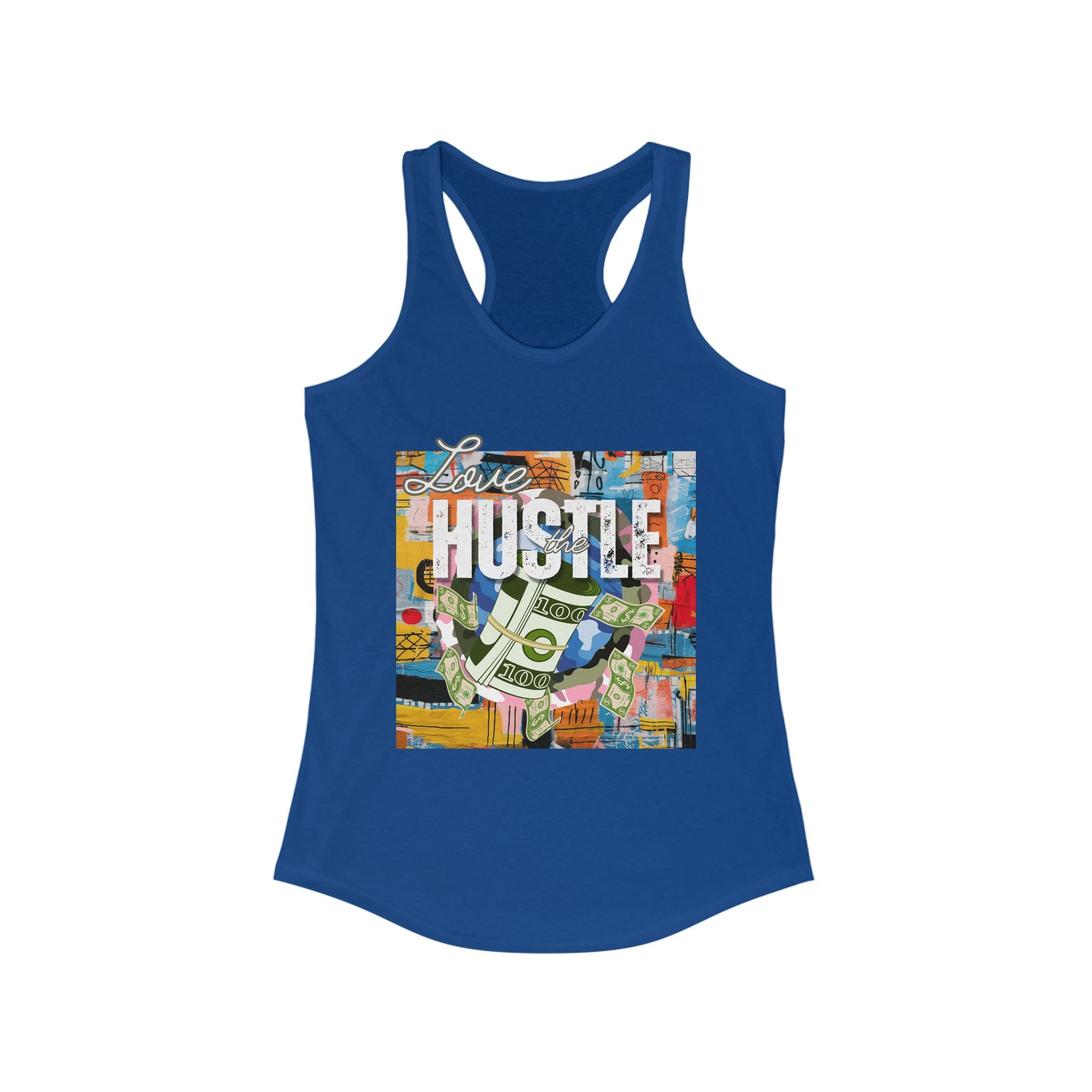 Love the Hustle Racerback Tank Top – Women&