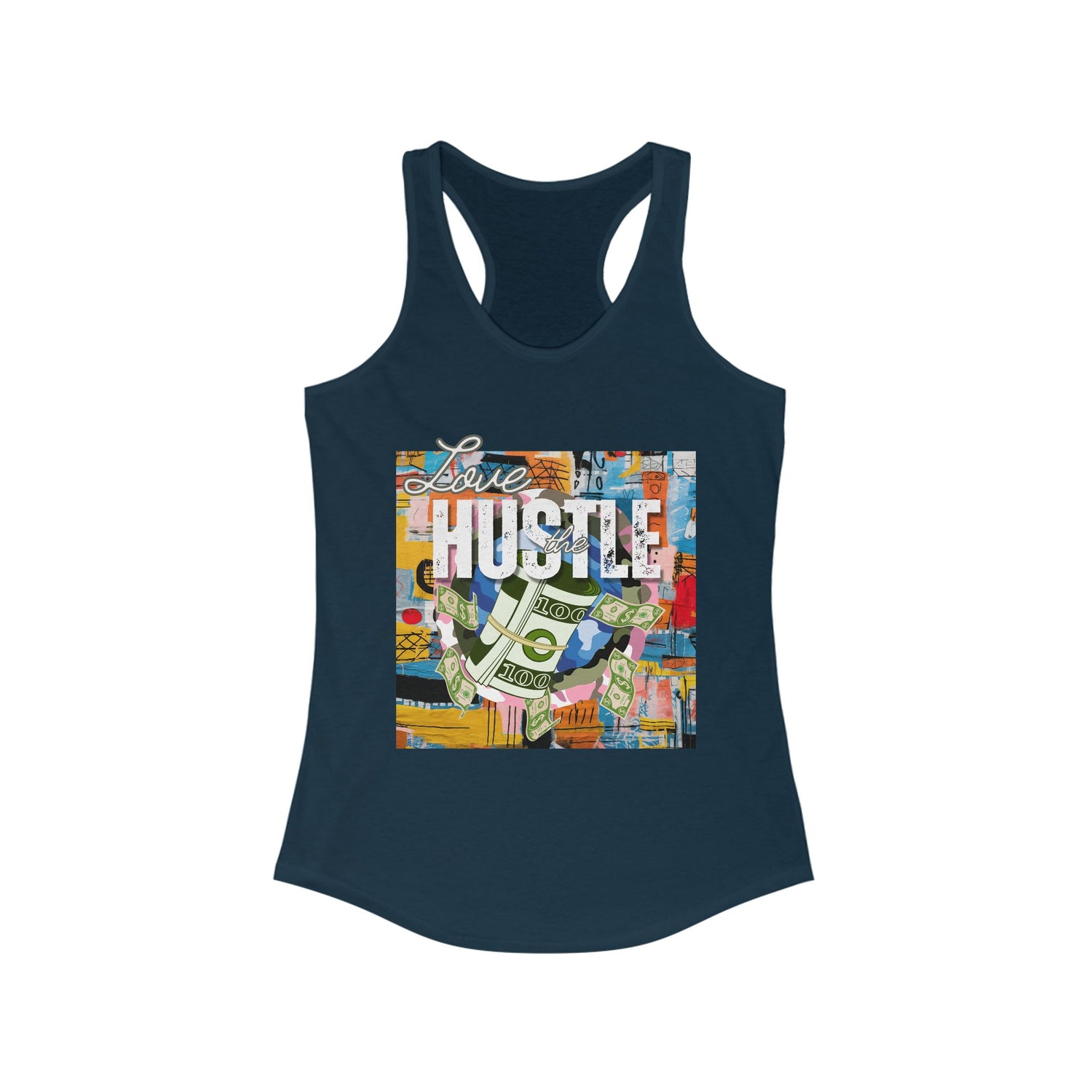Love the Hustle Racerback Tank Top – Women&