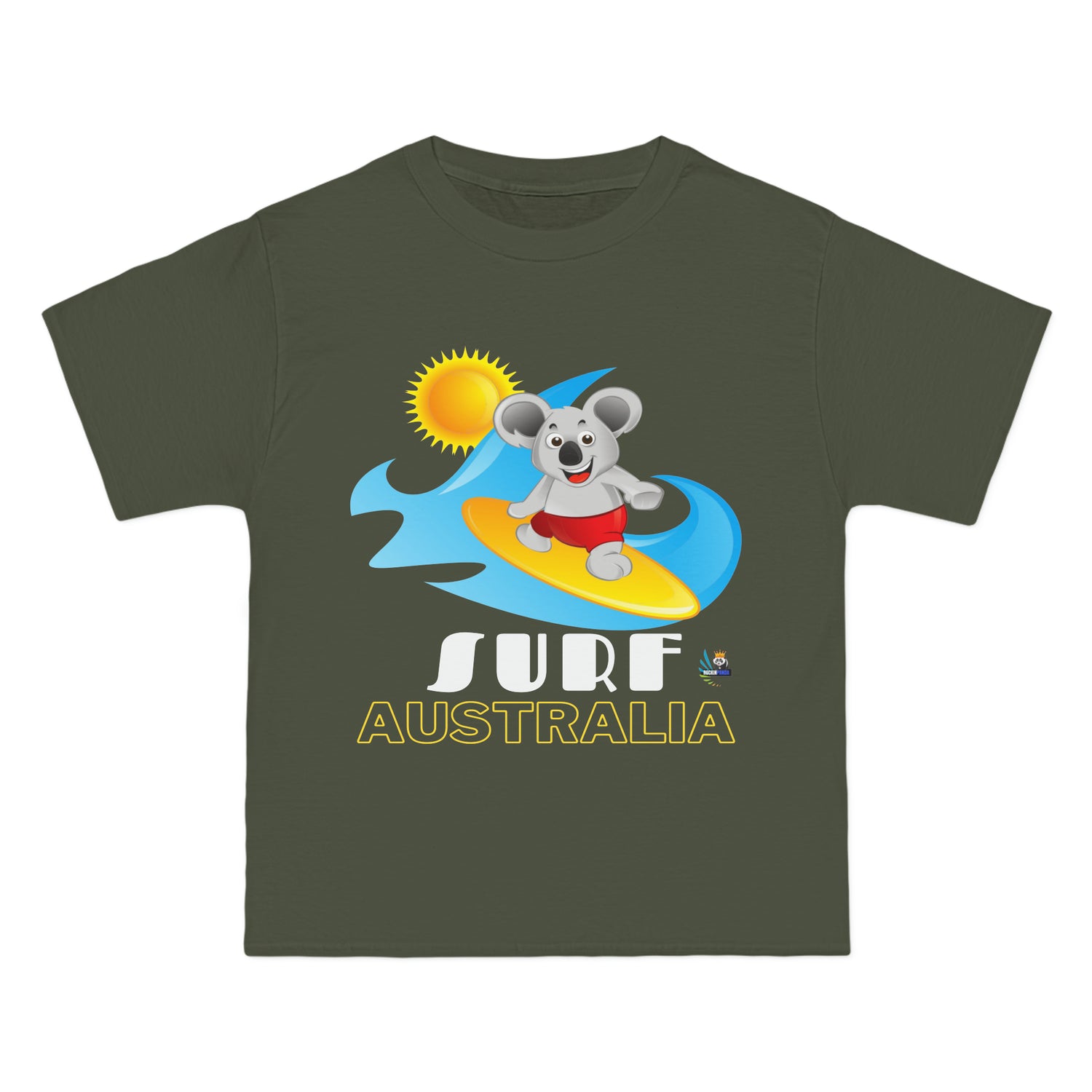 Camiseta de peso pesado con oso Koala de Surf Australia