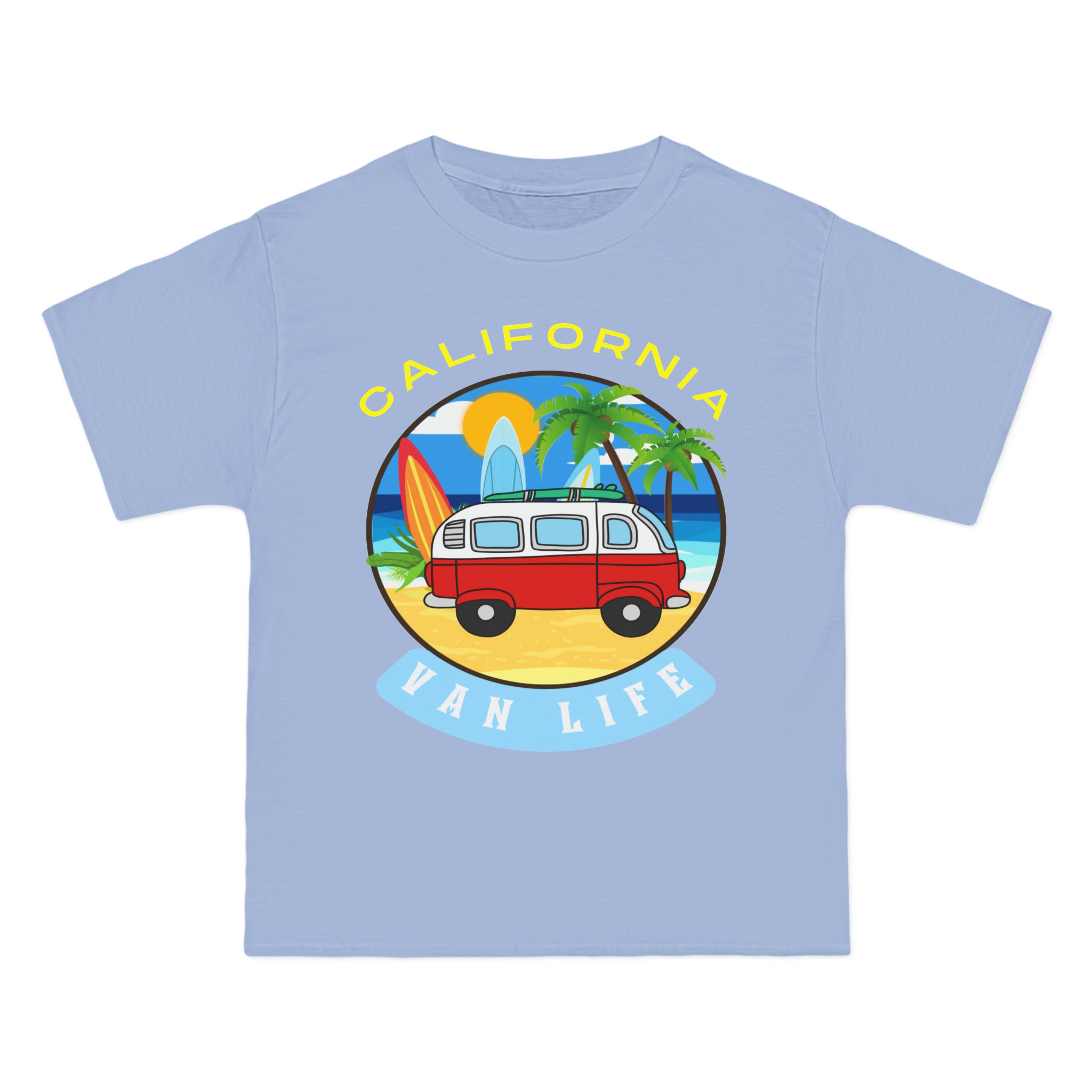 Van Life California Unisex Heavyweight Tee