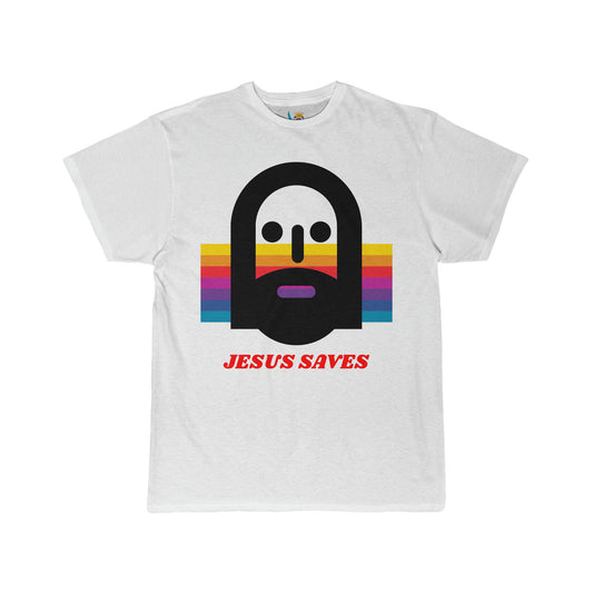 Jesus Saves Summer-Weight Unisex Short Sleeve Tee