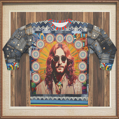 Jesus of Nazareth Retro Woodstock Edition Unisex Sweatshirt (Gold Label)