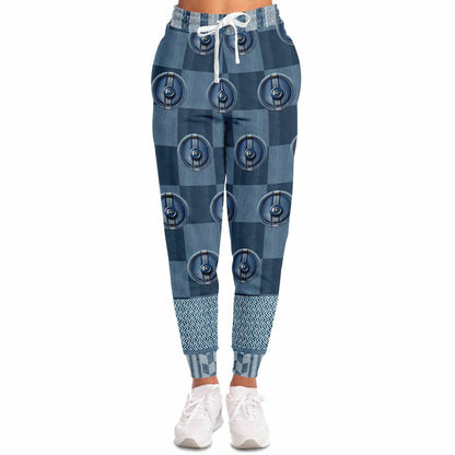 Joggers unisex de poliéster ecológico Denim Junction 