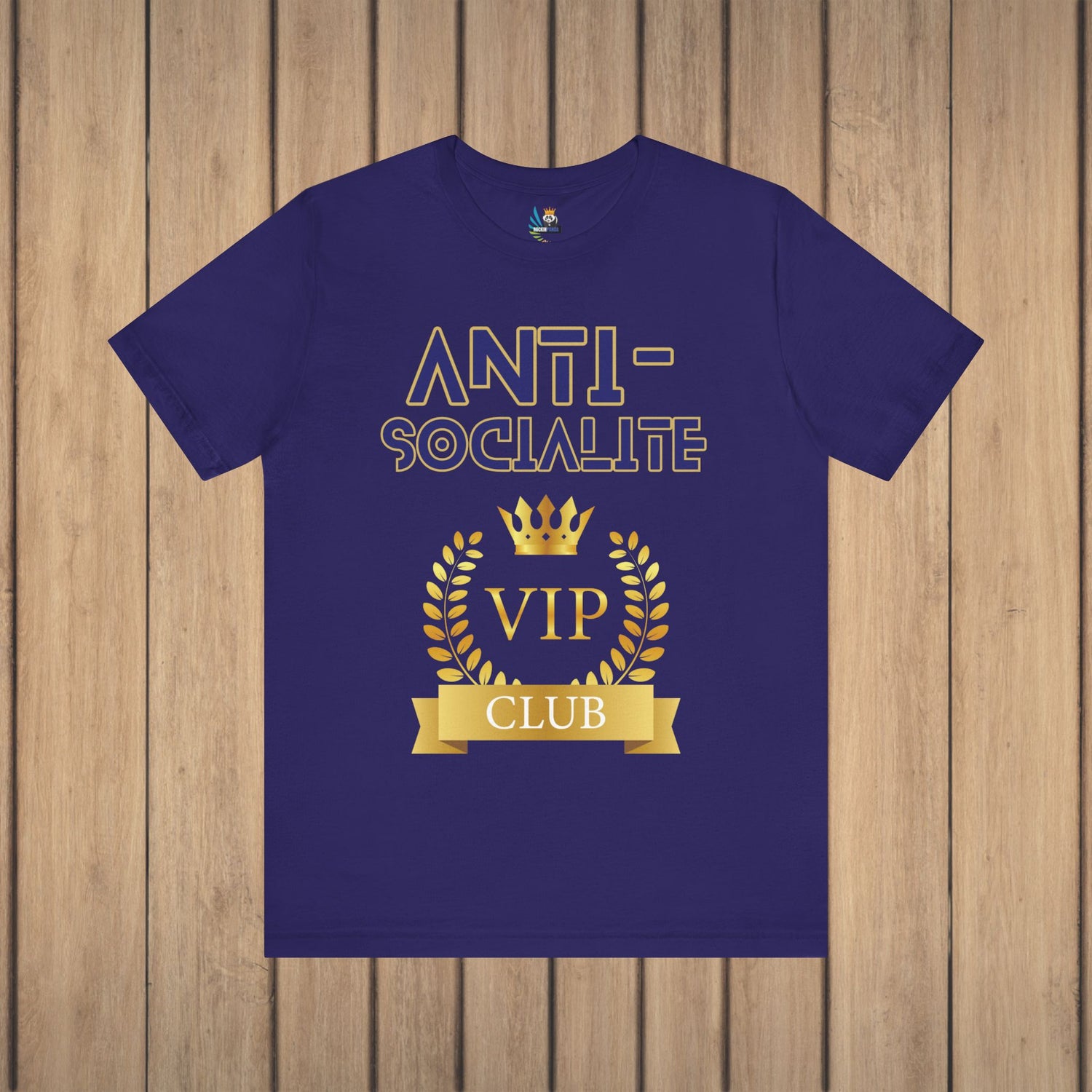 Anti-Socialite VIP Club Unisex Short Sleeve Tee