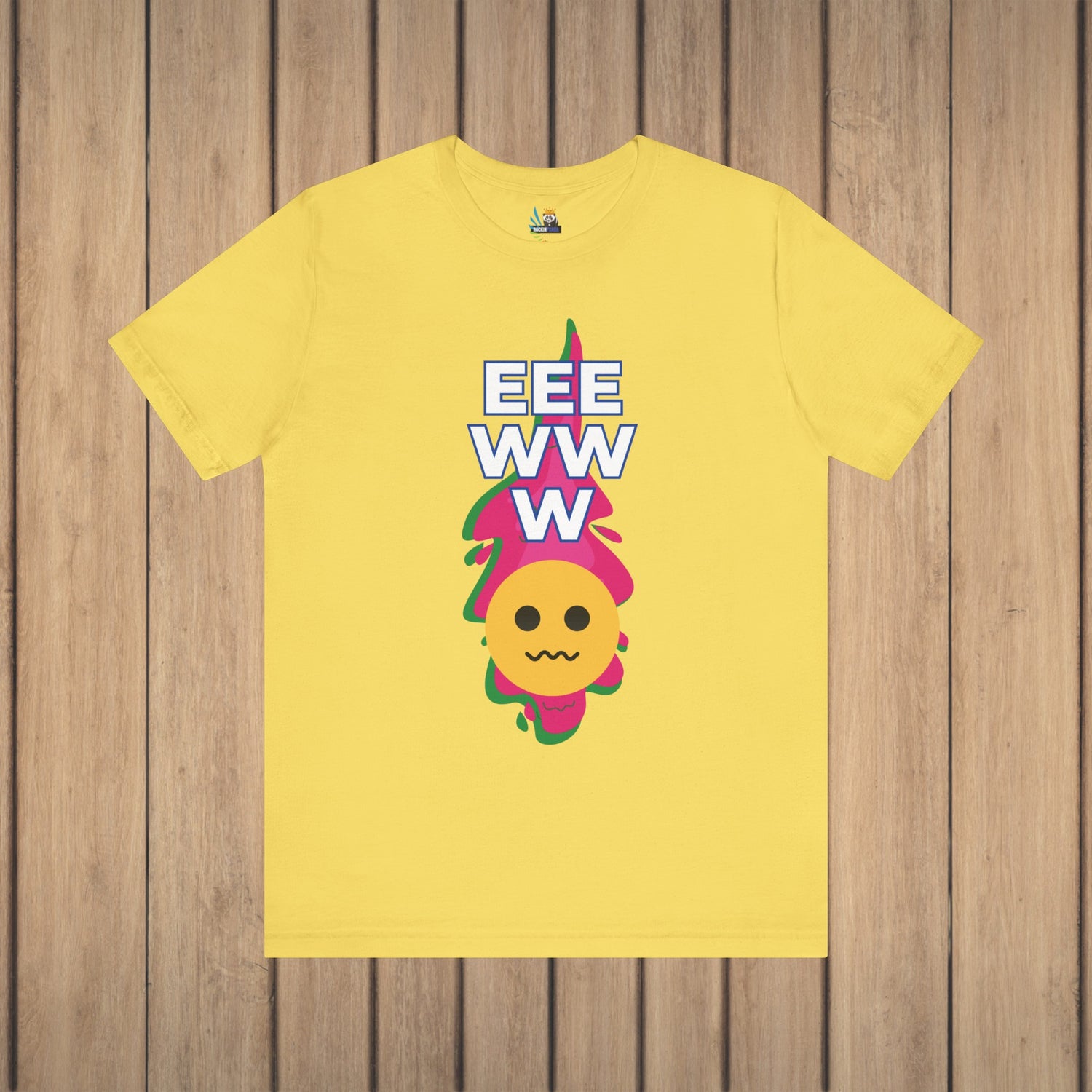 Eeewww Yuck Face Emoji Unisex Short Sleeve Tee