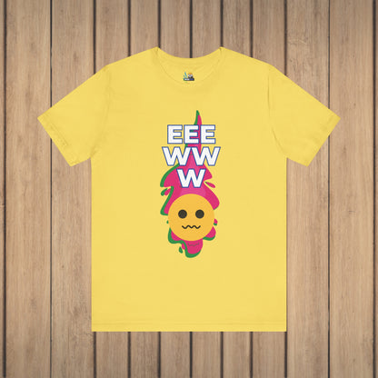 Eeewww Yuck Face Emoji Unisex Short Sleeve Tee