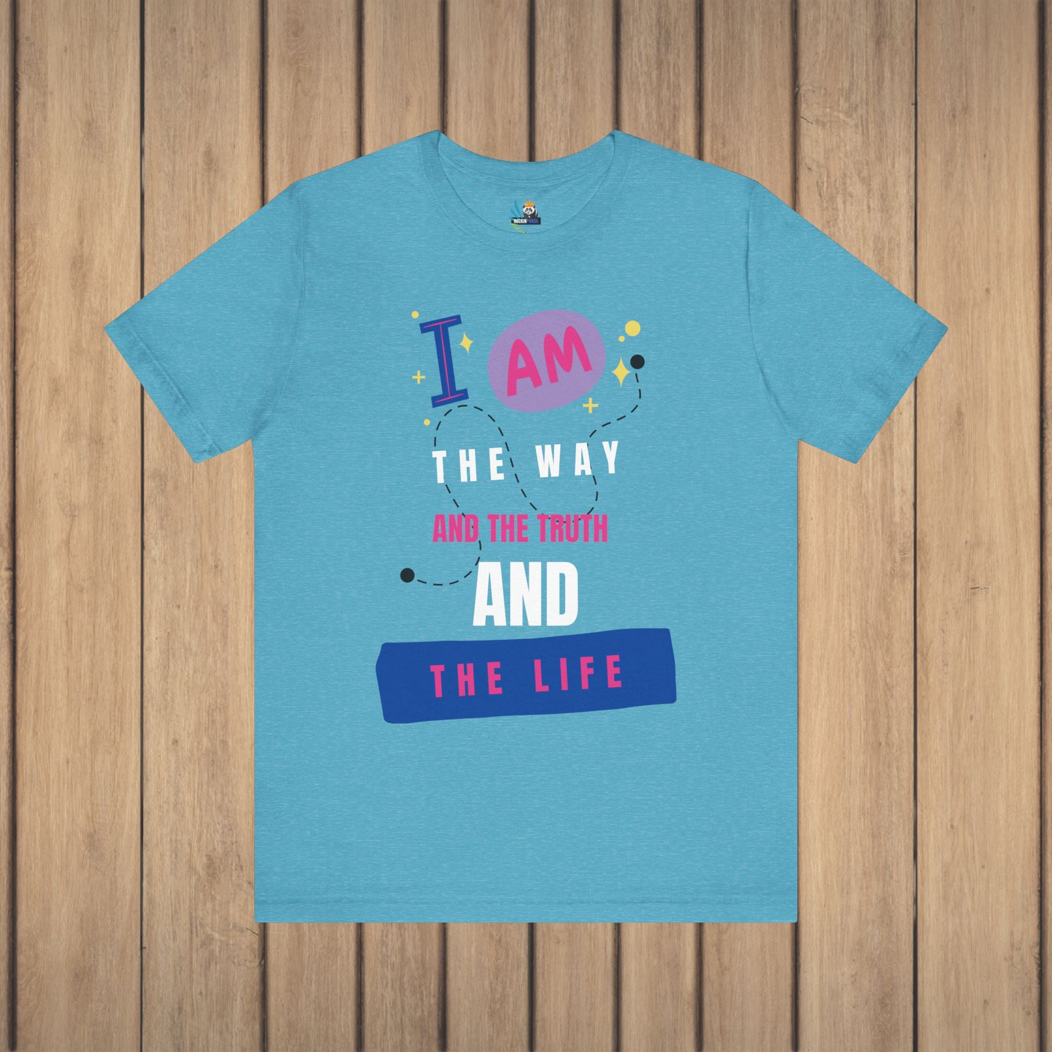 I Am the Way Faith-Based Unisex Short Sleeve Tee