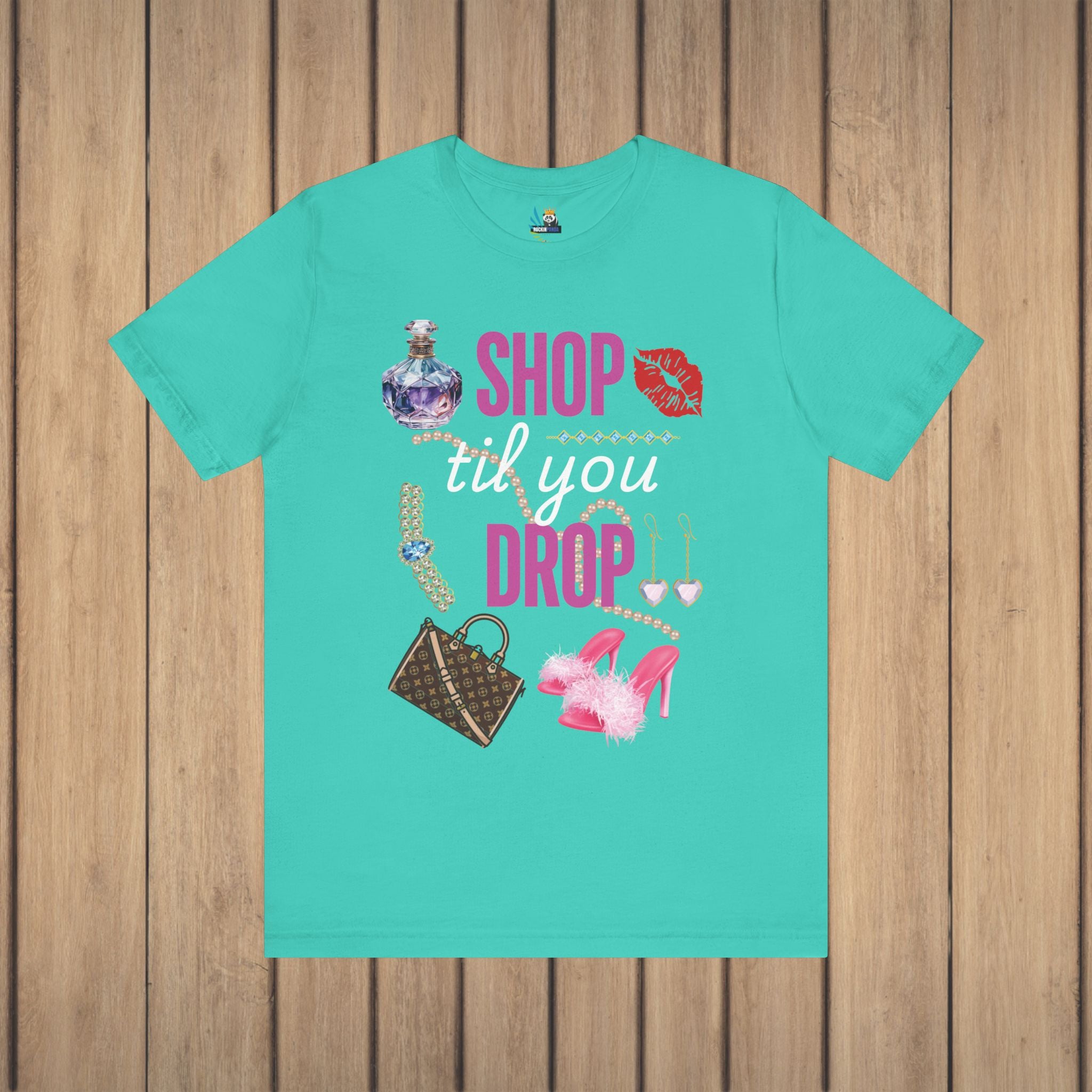 Shop Til You Drop Short Sleeve Tee