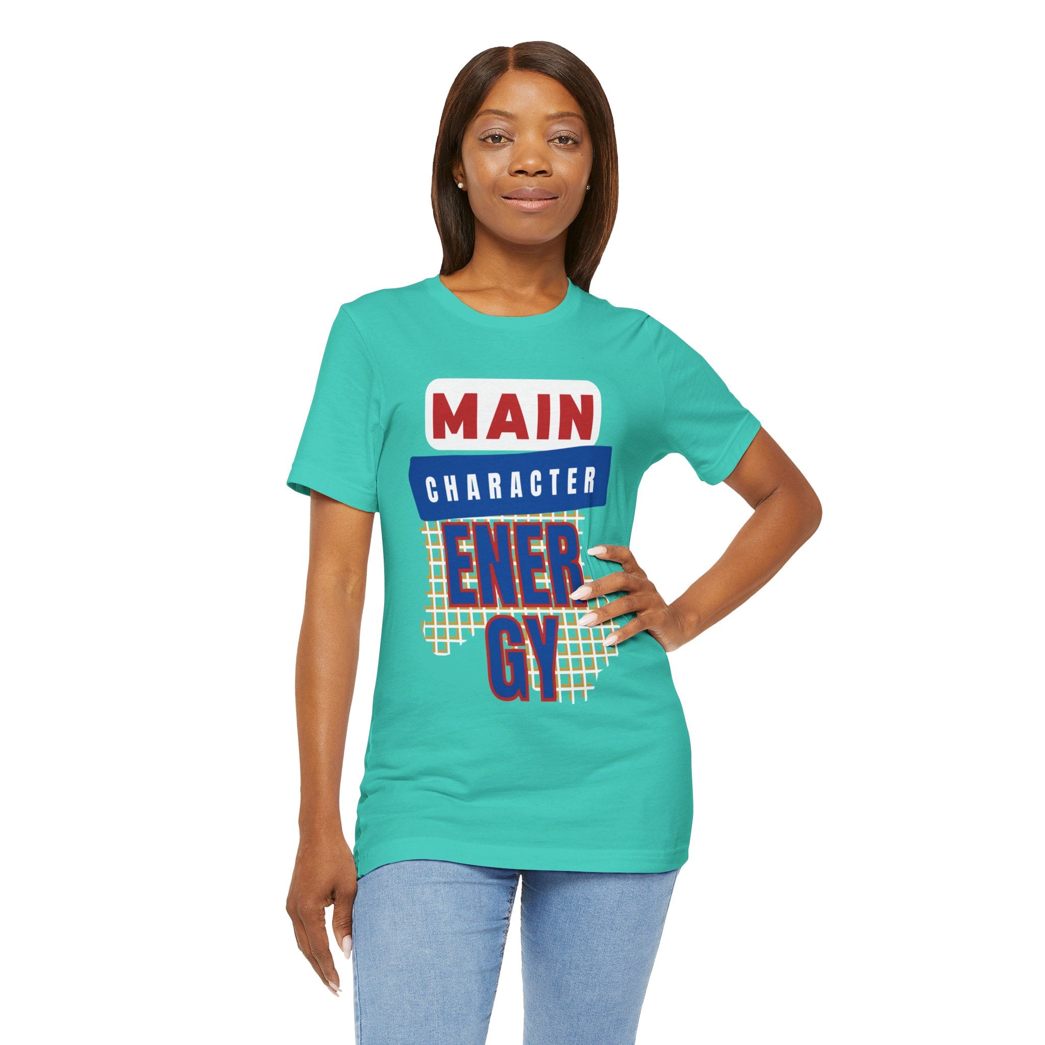 Main Character Energy Unisex Short Sleeve Tee