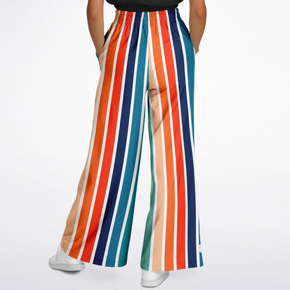 Salsa Time Striped EcoPoly Wide Leg Pants