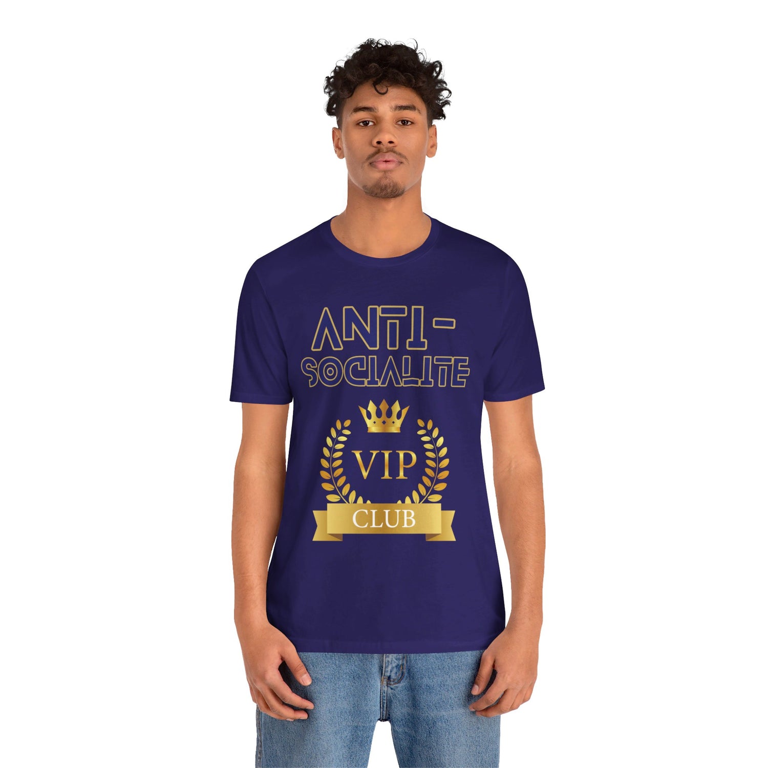 Anti-Socialite VIP Club Unisex Short Sleeve Tee