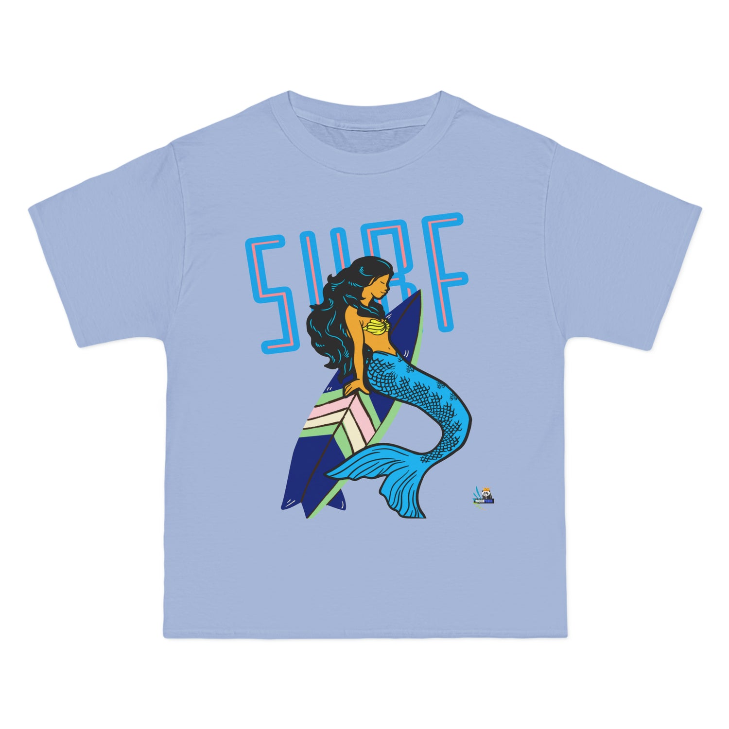 Surf Mermaid Style Unisex Heavyweight Tee