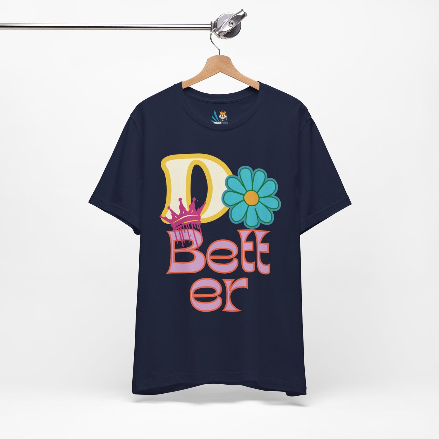 Do Better Hippie Vibe Floral Unisex Short Sleeve Tee