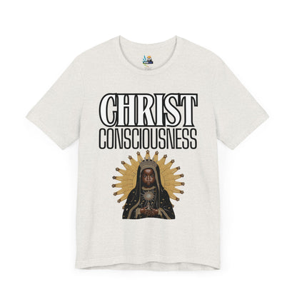 Christ Consciousness - Black Baby Jesus Unisex Short Sleeve Tee