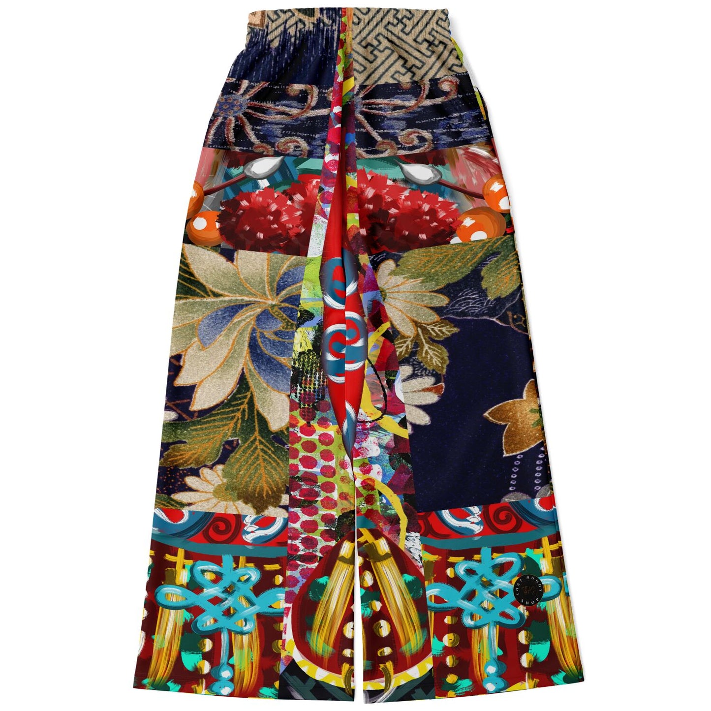 Pantalones anchos de poliéster ecológico Empress Kanako
